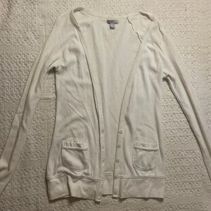 White Cardigan